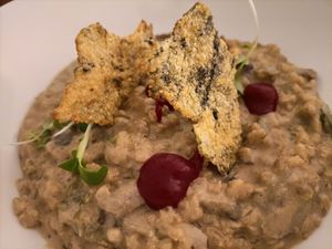 Rissoto at Oé Bistró in Leioa