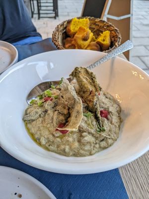 risotto at Oé Bistró in Leioa