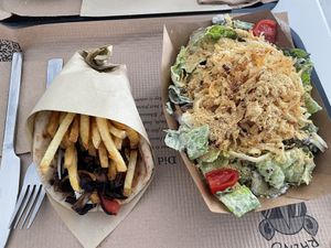   at Rhino Vegan Beat in Mykonos