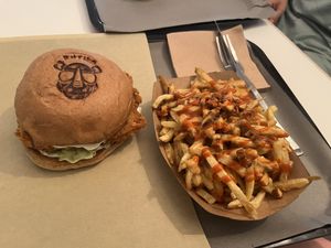 Meal  at Rhino Vegan Beat in Mykonos