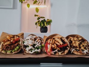 Soulvakissssss!!!!! at Rhino Vegan Beat in Mykonos