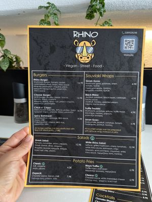   at Rhino Vegan Beat in Mykonos