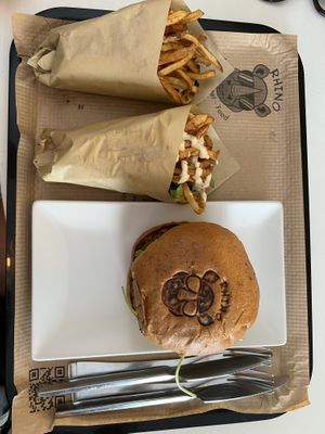   at Rhino Vegan Beat in Mykonos