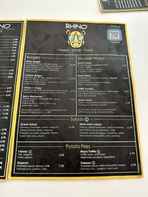   at Rhino Vegan Beat in Mykonos