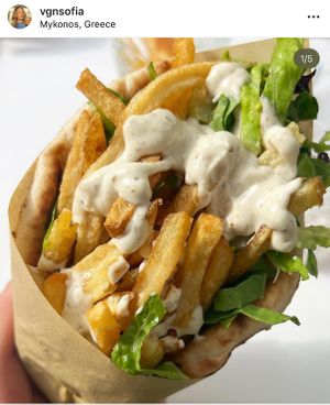  #Veganuary at Rhino Vegan Beat in Mykonos