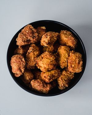 No Chicken Nuggets!! at Rhino Vegan Beat in Mykonos