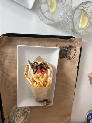   at Rhino Vegan Beat in Mykonos