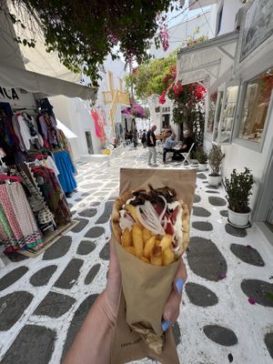   at Rhino Vegan Beat in Mykonos