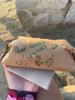   at Rhino Vegan Beat in Mykonos