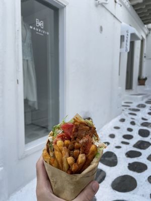   at Rhino Vegan Beat in Mykonos