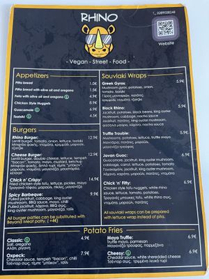   at Rhino Vegan Beat in Mykonos