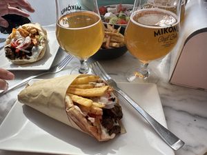 Drool…. 🤤 #Veganuary at Rhino Vegan Beat in Mykonos