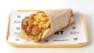 JAVAN CHICK'N at Rhino Vegan Beat in Mykonos