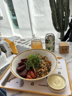 Earth bowl  at Rhino Vegan Beat in Mykonos
