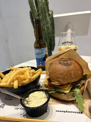   at Rhino Vegan Beat in Mykonos