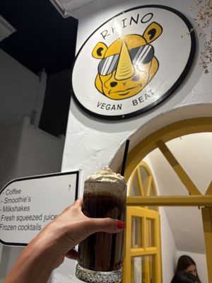   at Rhino Vegan Beat in Mykonos