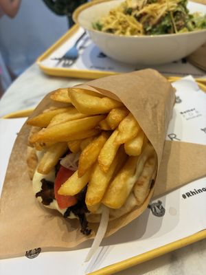   at Rhino Vegan Beat in Mykonos