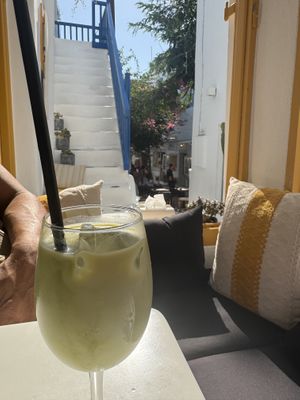   at Rhino Vegan Beat in Mykonos