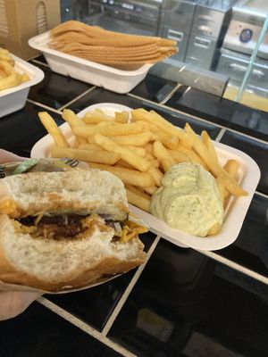   at VLND Burger in Tallinn