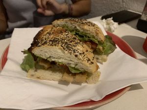 Bocata de heura  at La Ikas in Barcelona