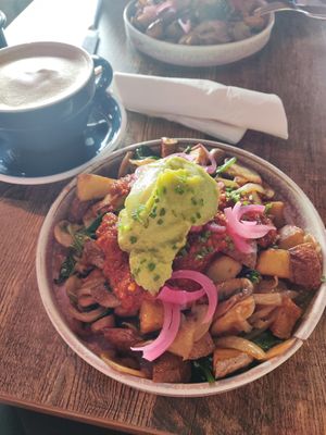 Vegan lucha at Lab 82 Coffee in Cork