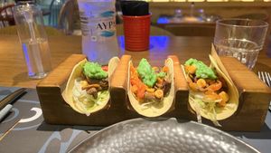 Vegan tacos  at Panchito in Pireas