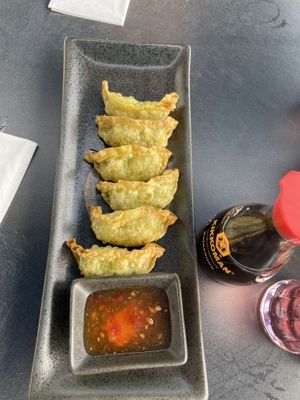 vegan gyozas  at My Fresh Point in Gmunden