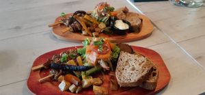 Small vegan lunch at FoodVia in Arnhem