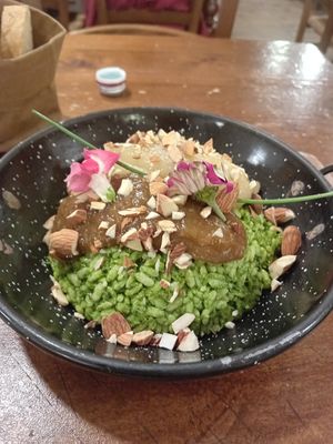 Risotto verdi at Casa Lodi in Milan