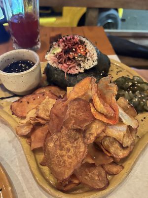 Vegan maki  at Maré Comida Com Vida in Fernando De Noronha