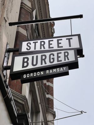   at Gordon Ramsay Street Burger in North London