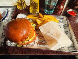   at Gordon Ramsay Street Burger in North London