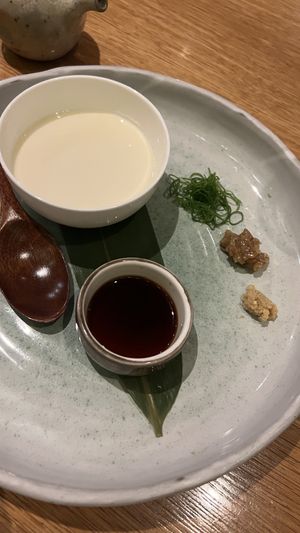 Degustation course 2 - housemate Tofu  at Mesu in Charleston