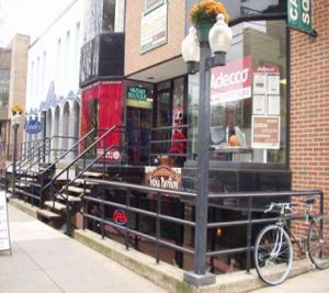 Exterior from Calder Alley at India Pavilion in State College