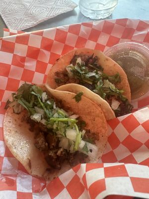 Beyond tacos  at Veggietize me in Panorama City
