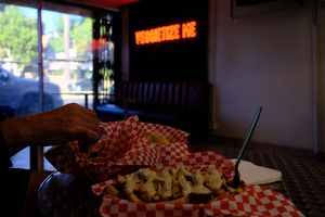 Buffalo ranch chickn fries  at Veggietize me in Panorama City