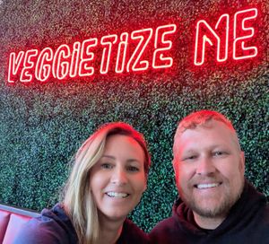 Cute wall art for pictures! at Veggietize me in Panorama City