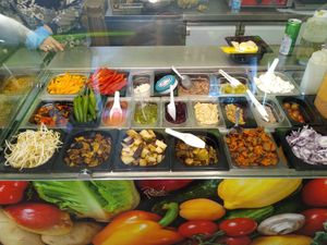 Salad Bar 2 at Salad Express in Jerusalem