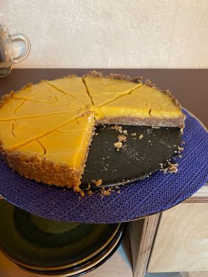 Vegane Zitronen Tarte   at TRAFIK Kiosk Café in Calw