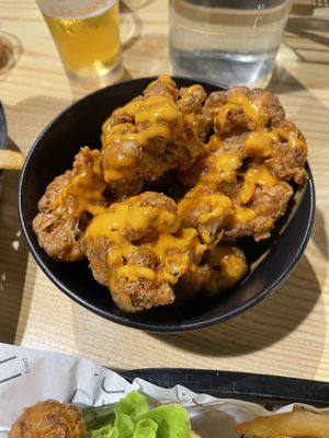 Cauliflower nuggets  at Fricken in Braddon