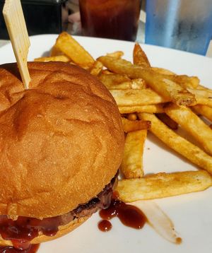 The ubiquitous Beyond Burger  at Otto's Pub and Brewery in State College
