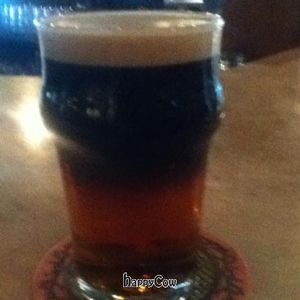 yes, vegan beer.  at Otto's Pub and Brewery in State College