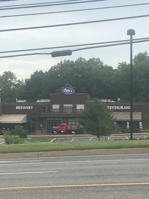 Restaurant shown from Atherton Street. at Otto's Pub and Brewery in State College