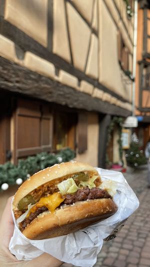 Ottimo “hamburger” vegano. Personale gentilissimo   at Tasty Veggies in Eguisheim