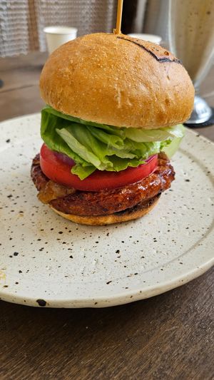 Vegan burger at BOX Burger - 宮城野店 in Hakone