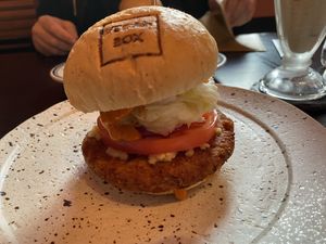 Veggie burger  #Veganuary at BOX Burger - 宮城野店 in Hakone