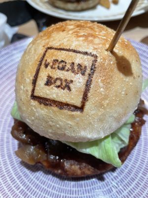 Teriyaki burger  at BOX Burger - 宮城野店 in Hakone