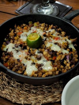 Sisig at The Green Chef in Dumaguete
