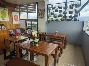 Interior at The Green Chef in Dumaguete