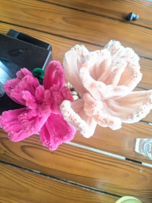 Table decoration at The Green Chef in Dumaguete